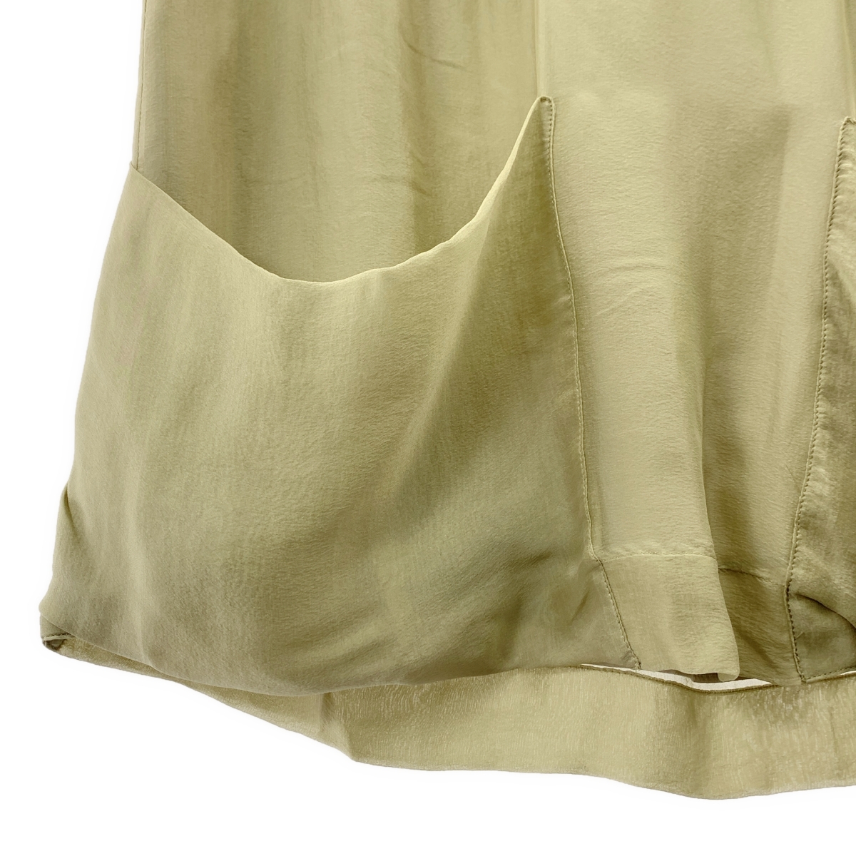 STELLA McCARTNEY / ステラマッカートニー シルク混 ギャザー ブラウス