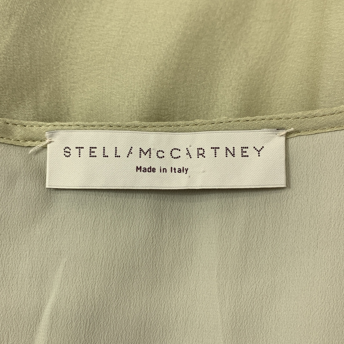 STELLA McCARTNEY / ステラマッカートニー シルク混 ギャザー ブラウス