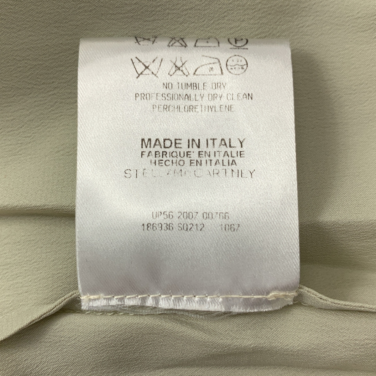 STELLA McCARTNEY / ステラマッカートニー シルク混 ギャザー ブラウス