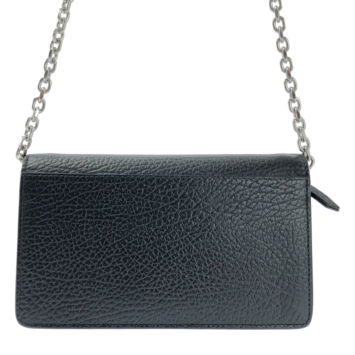 Maison Margiela / メゾンマルジェラ グレインレザー チェーン ロングウォレット