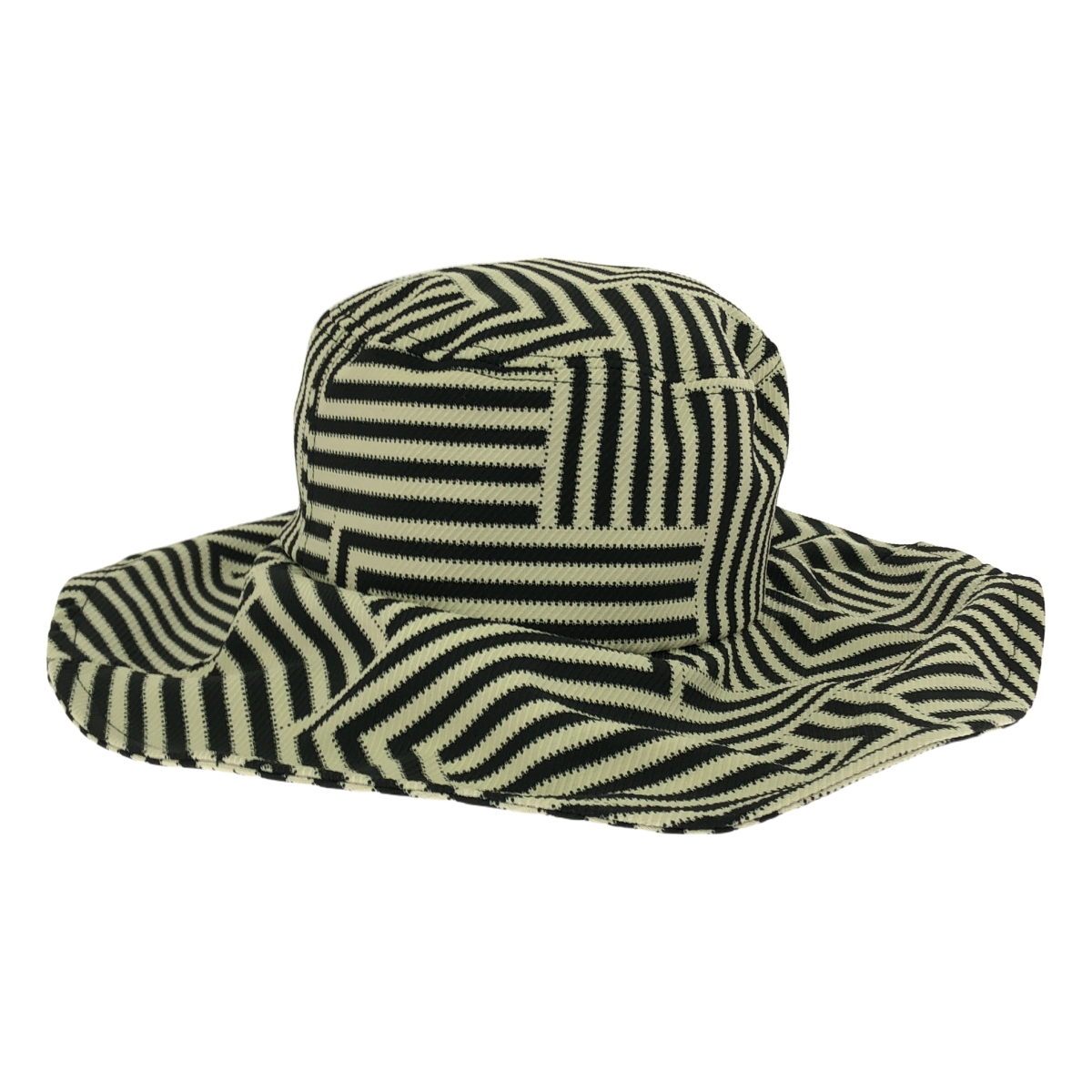 その他 ジオメトリックブリム ハット