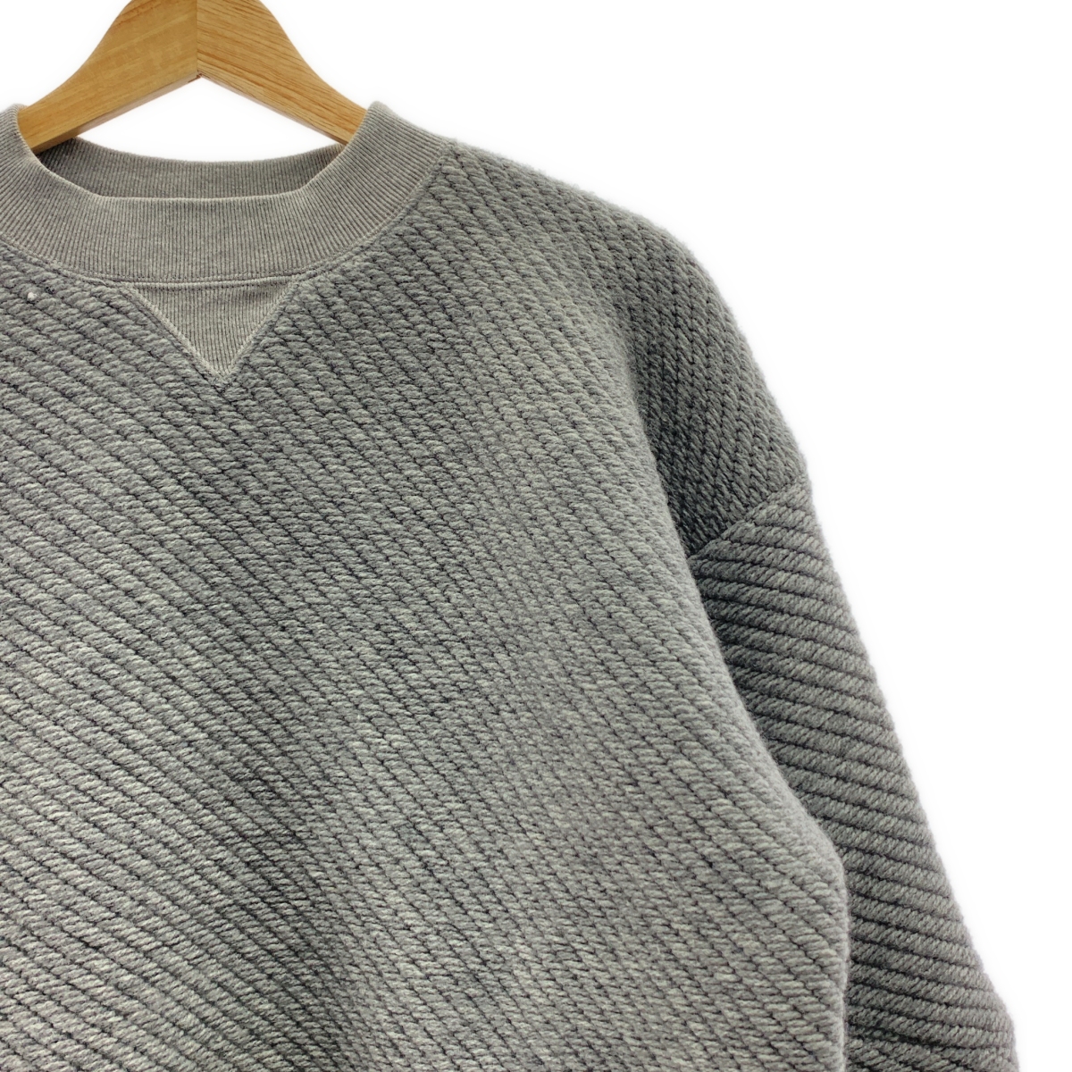 sacai / サカイ Wool Knit Pullover / ウール ドローストリング ニット セーター