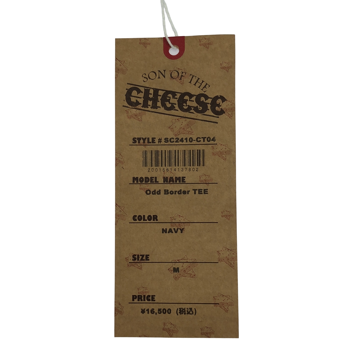 SON OF THE CHEESE / サノバチーズ Odd Border TEE コットン ボーダー Tシャツ