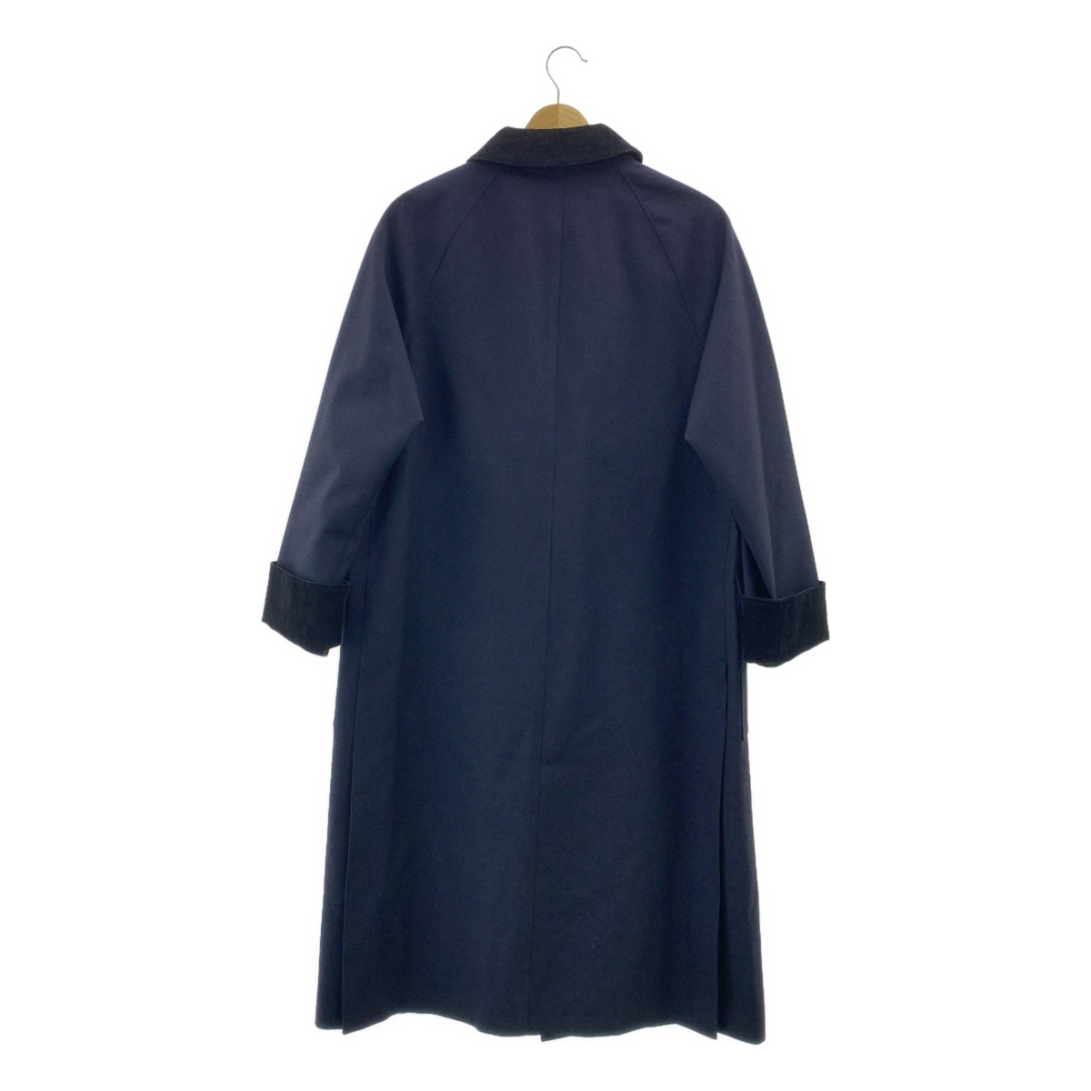 MACKINTOSH PHILOSOPHY / マッキントッシュフィロソフィー コーデュロイ切替 オーバーシルエット シングル コート / 総裏地