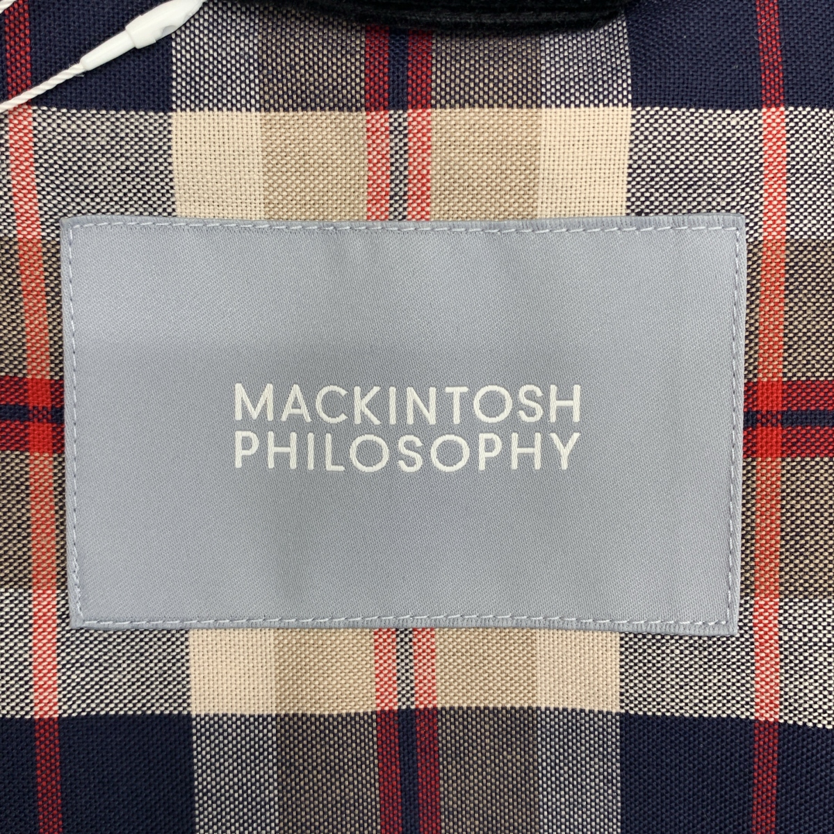 MACKINTOSH PHILOSOPHY / マッキントッシュフィロソフィー コーデュロイ切替 オーバーシルエット シングル コート / 総裏地