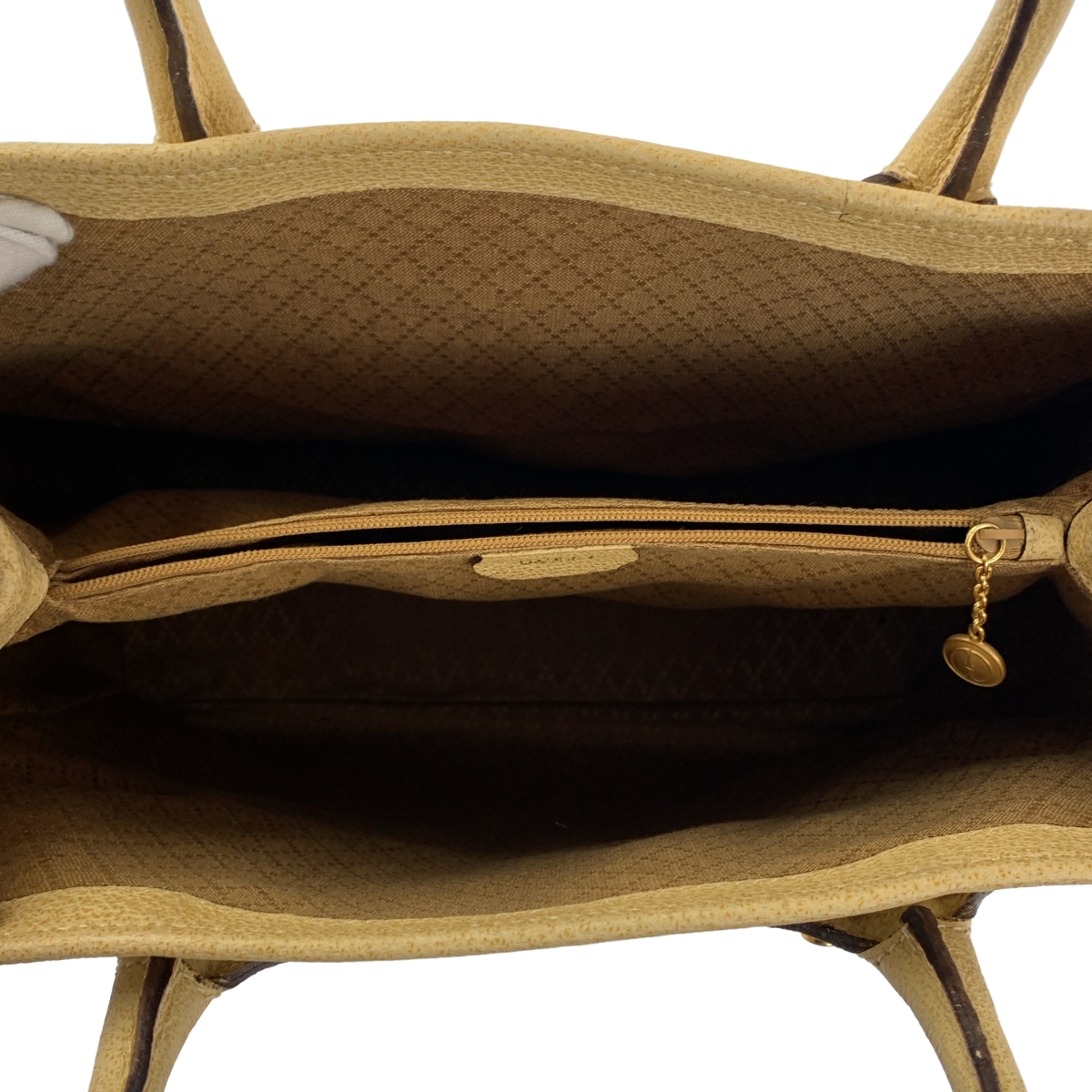 GUCCI / グッチ スエード レザー ハンド トートバッグ / 裏地総柄 / ユニセックス