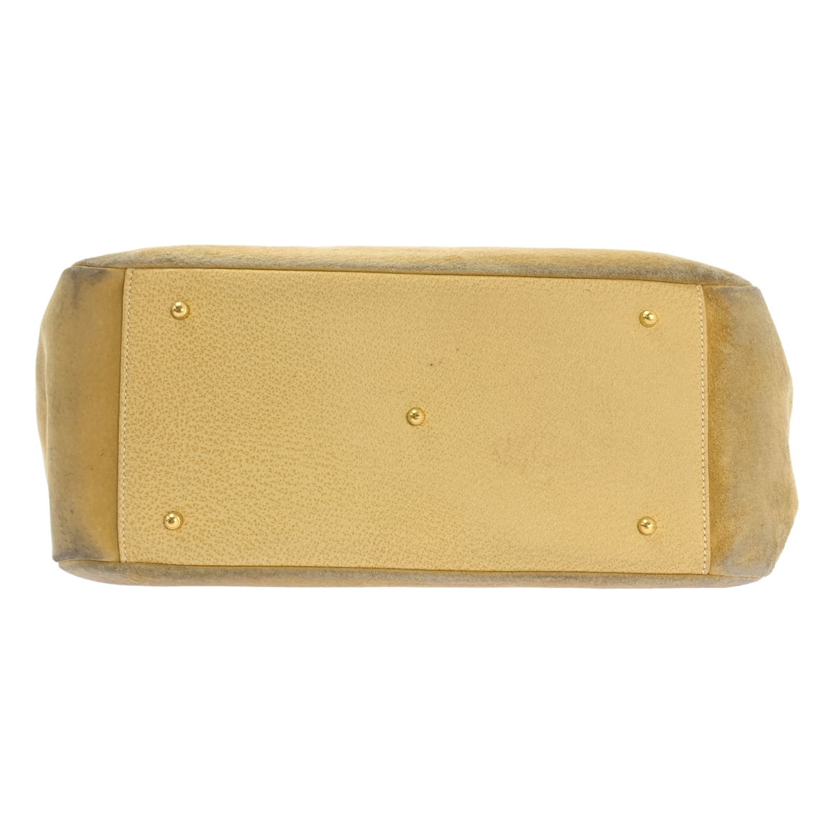 GUCCI / グッチ スエード レザー ハンド トートバッグ / 裏地総柄 / ユニセックス