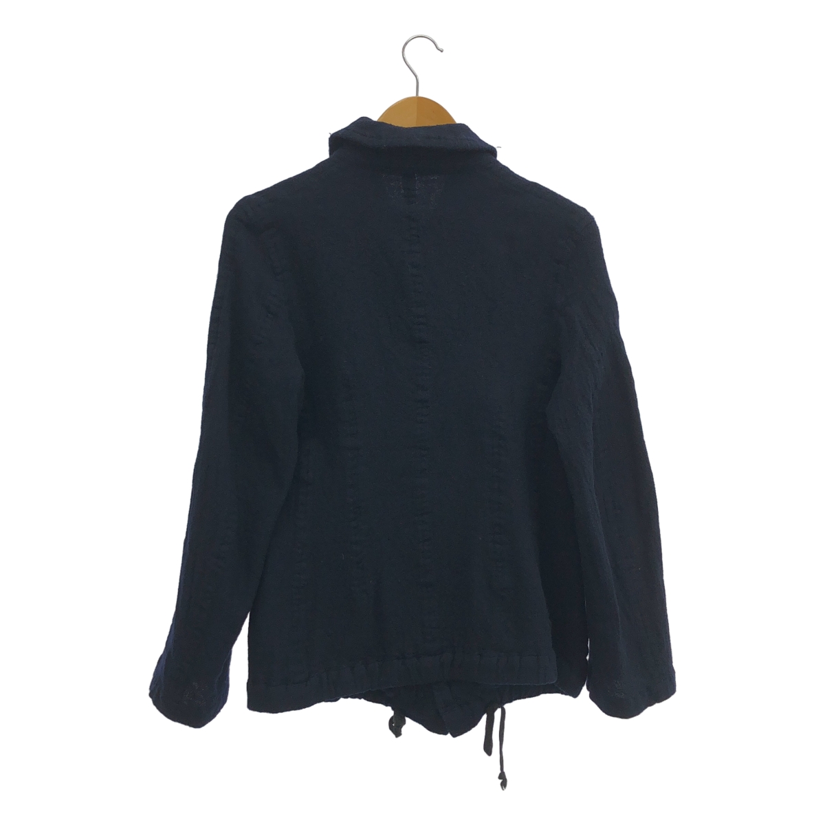 robe de chambre COMME des GARCONS / ローブドシャンブルコムデギャルソン ウール 縮絨 ドローストリング シャツ ジャケット コート