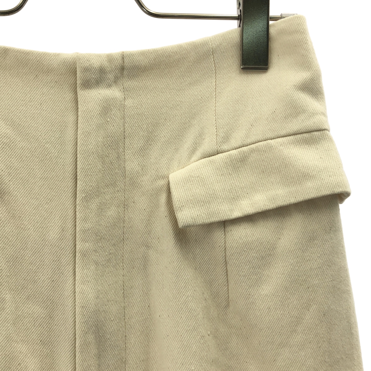 その他 リサイクル コットン デニム ハイウエストパンツ