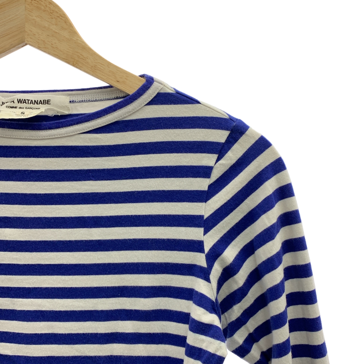 JUNYA WATANABE COMME des GARCONS / ジュンヤワタナベ コットン ボーダー カットソー Tシャツ