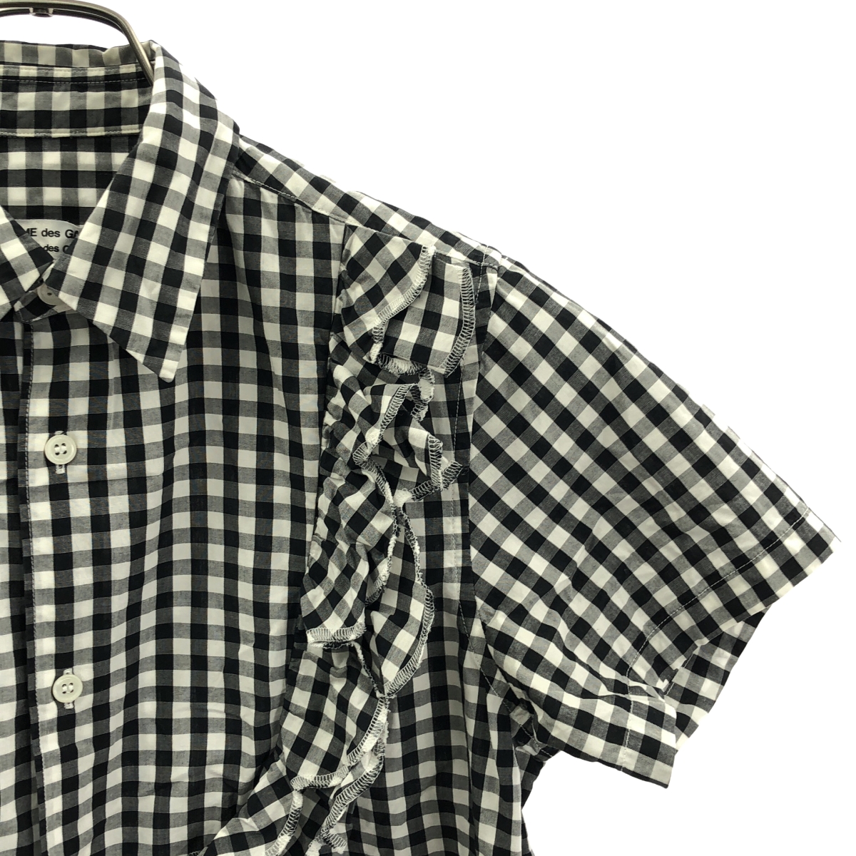 COMME des GARCONS COMME des GARCONS / コムコム 製品加工 フリル 装飾 シャツ ブラウス