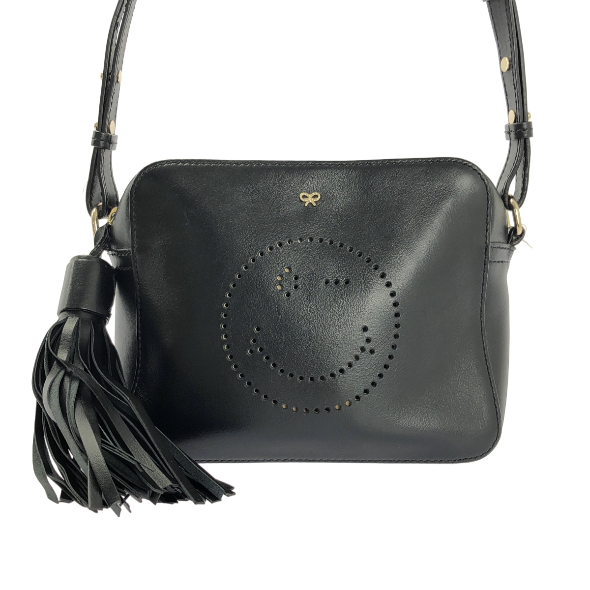 ANYA HINDMARCH / アニヤハインドマーチ スマイリー ショルダーバッグ