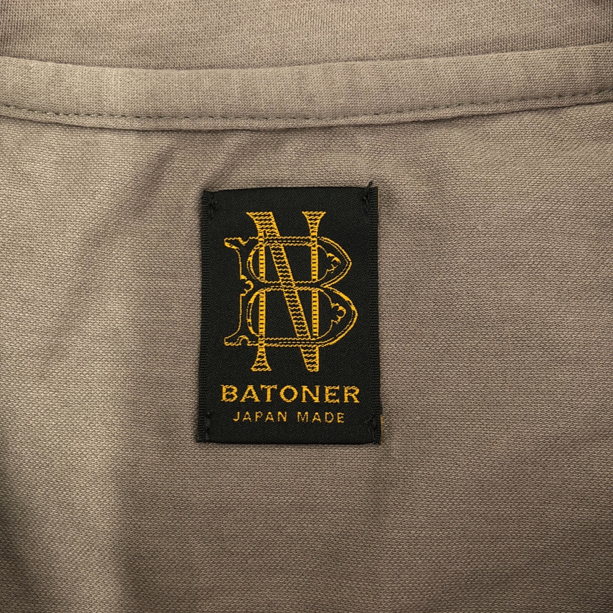 BATONER / バトナー AIR TUNIC T-SHIRT / クルーネック Tシャツ カットソー