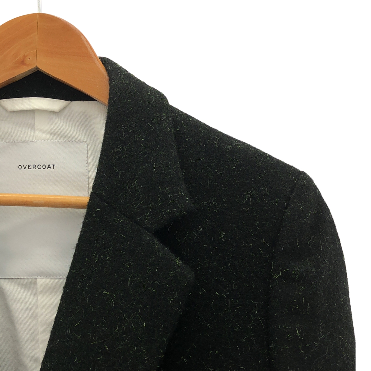 OVERCOAT / オーバーコート Speckled Wool Double Breasted Jacket スペクルドウール ダブルブレスト ジャケット