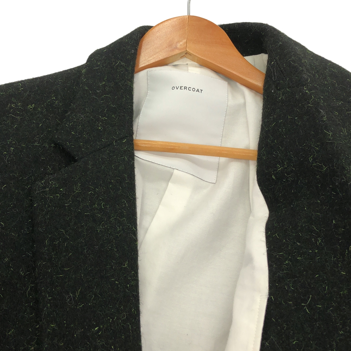 OVERCOAT / オーバーコート Speckled Wool Double Breasted Jacket スペクルドウール ダブルブレスト ジャケット