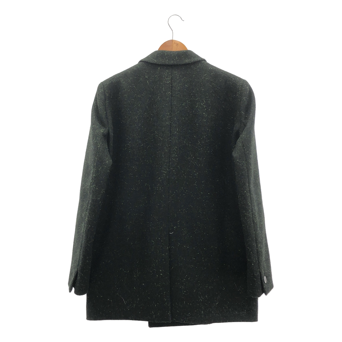 OVERCOAT / オーバーコート Speckled Wool Double Breasted Jacket スペクルドウール ダブルブレスト ジャケット