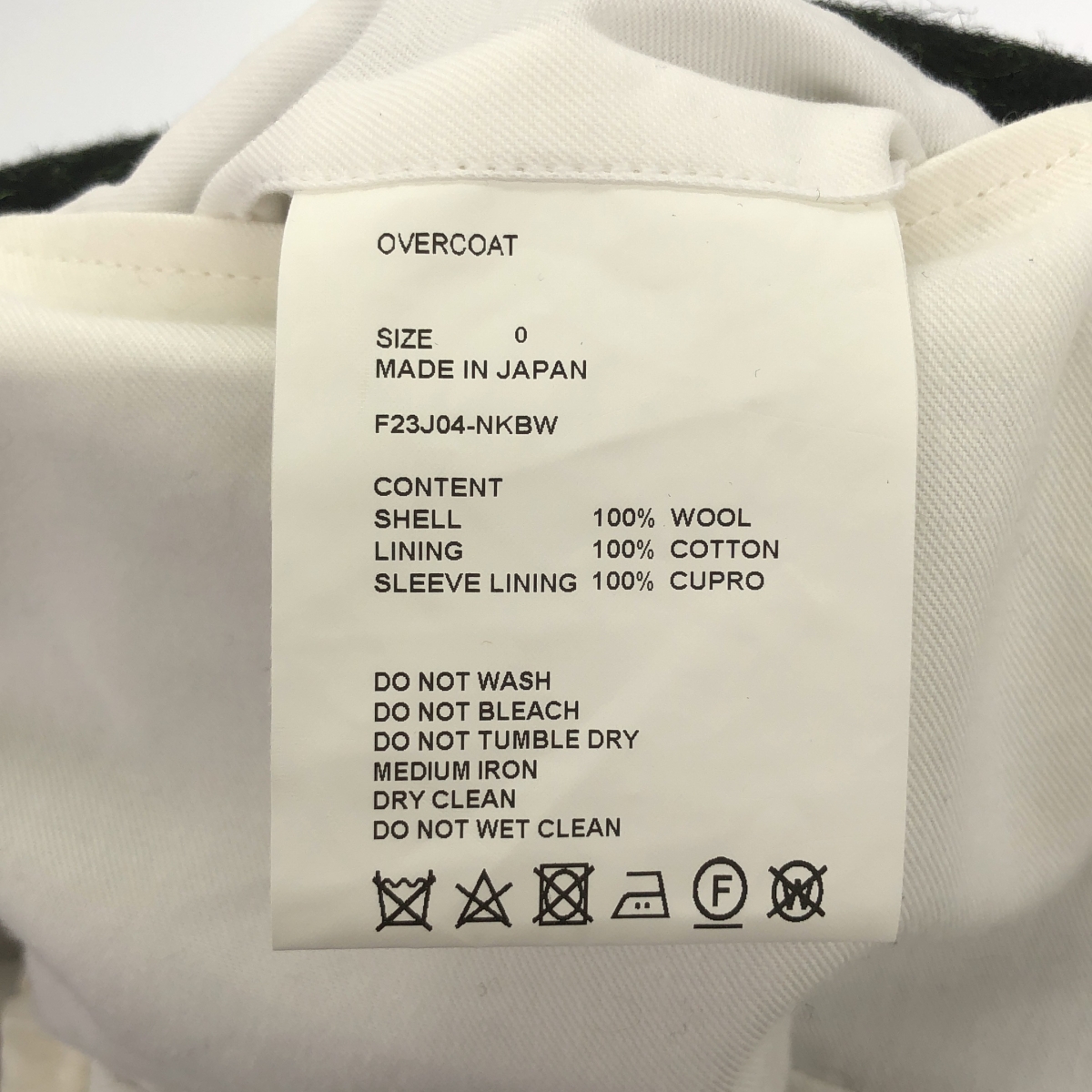 OVERCOAT / オーバーコート Speckled Wool Double Breasted Jacket スペクルドウール ダブルブレスト ジャケット