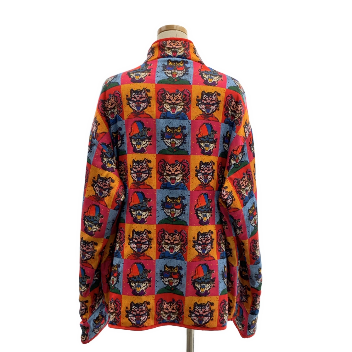 VIVIENNE TAM / ヴィヴィアンタム 総柄 中綿 オーバーシルエット チャイナ ジャケット