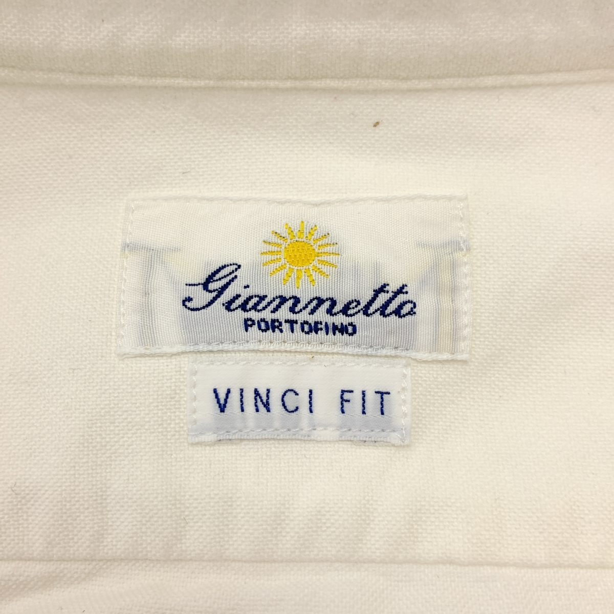 Giannetto / ジャンネット VINCI FIT オックスフォード ホリゾンタルカラーシャツ