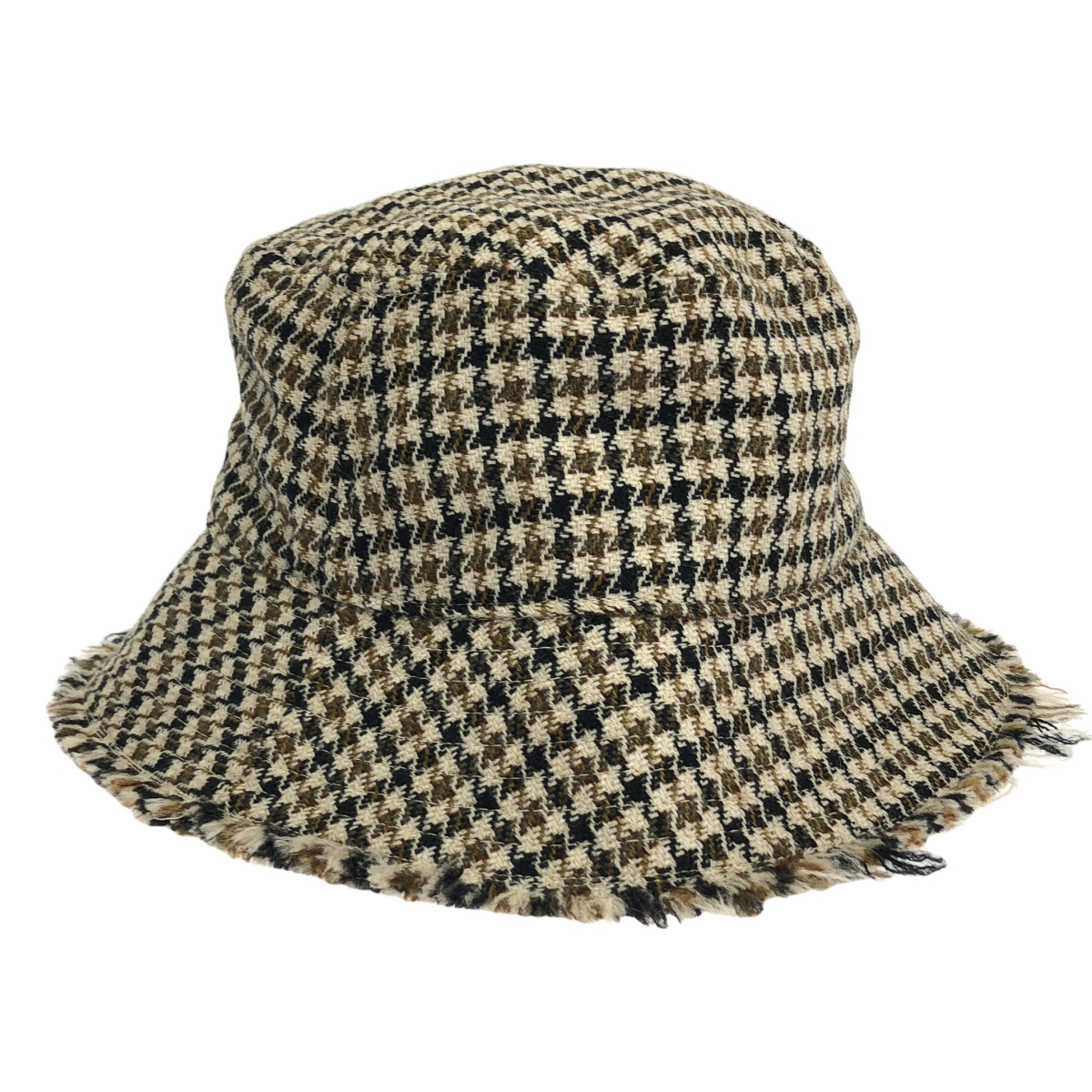 Paul Smith / ポールスミス 千鳥格子 カットオフ バケットハット 帽子