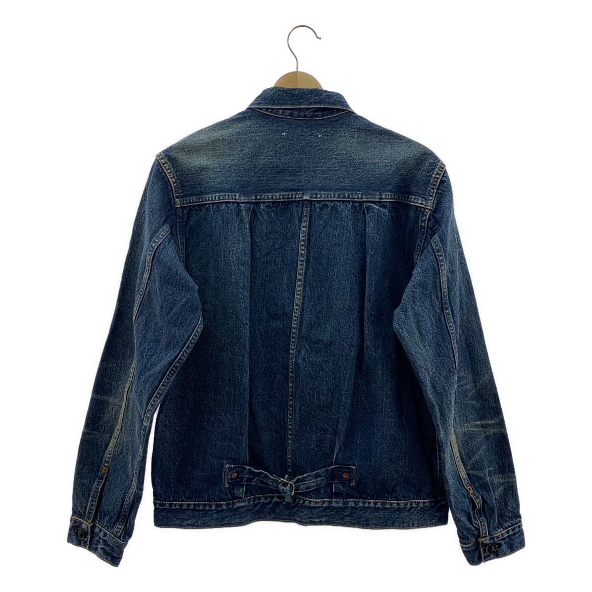 cantate / カンタータ T-Back Jacket 1stタイプ ヴィンテージ加工 デニム トラッカージャケット