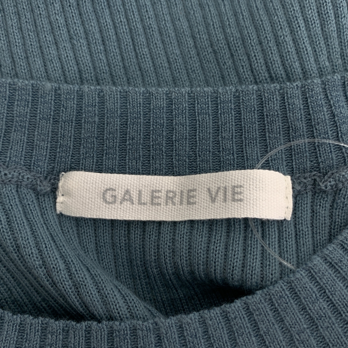 GALERIE VIE / ギャルリーヴィー リブ クルーネック ニット セーター