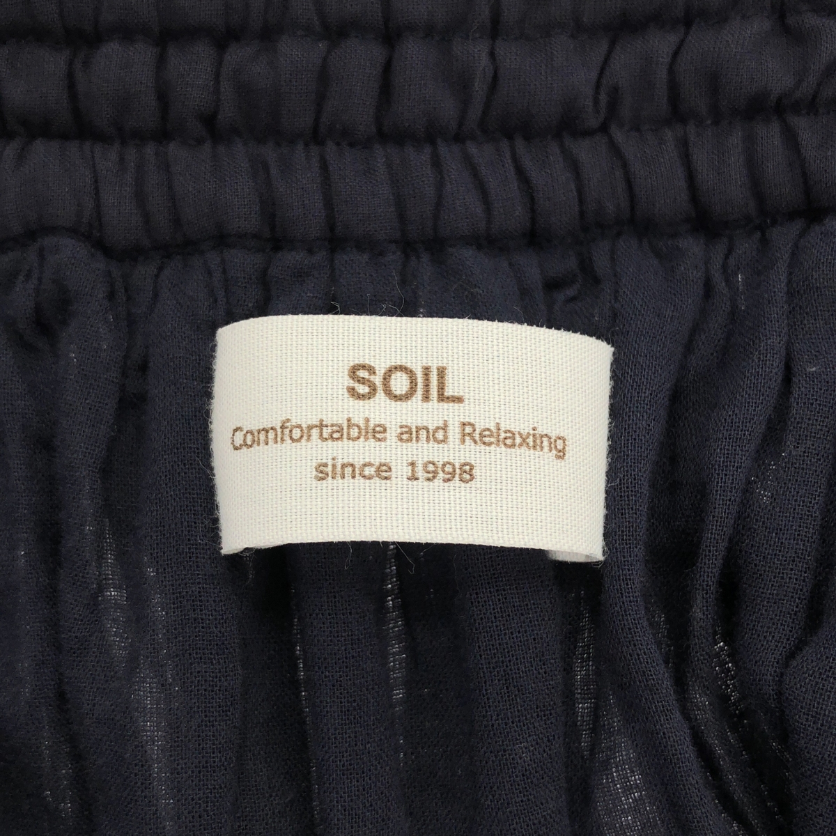 SOIL / ソイル コットン ギャザー イージースカート