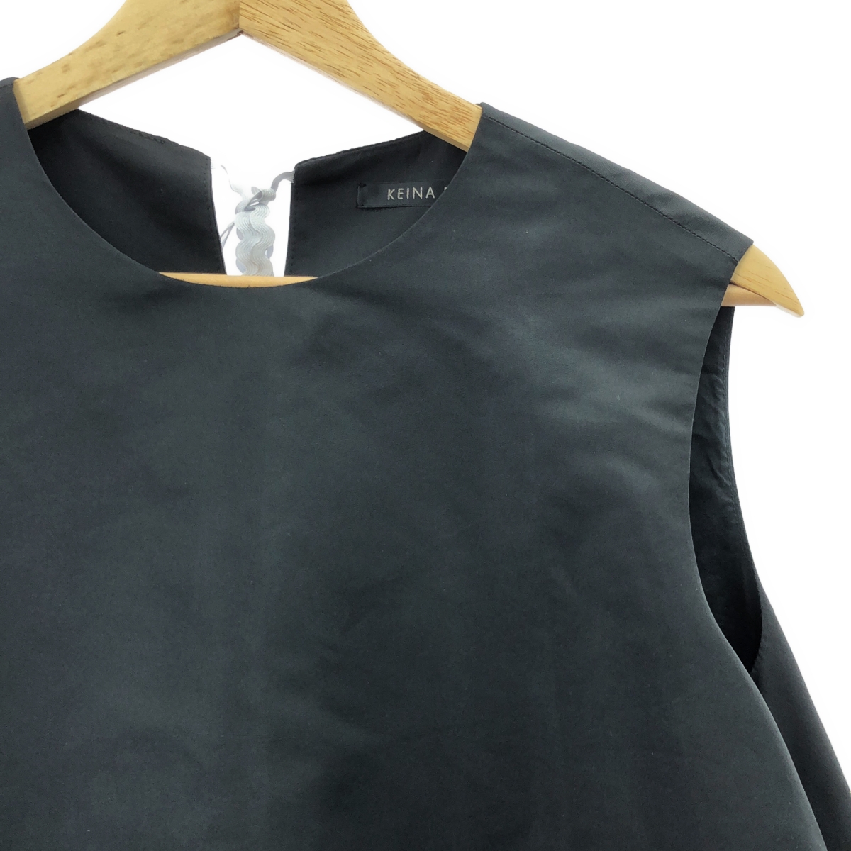 その他 バックリボン ノースリーブ バルーン ブラウス