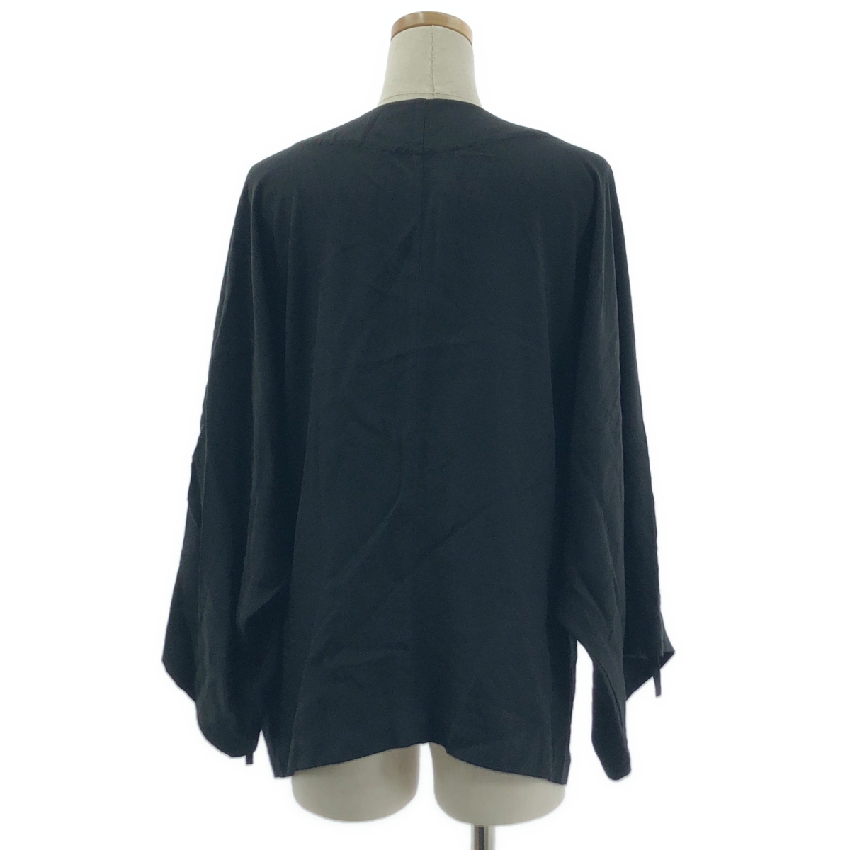 Y's / ワイズヨウジヤマモト レーヨン 変形 ノーカラー オーバージャケット