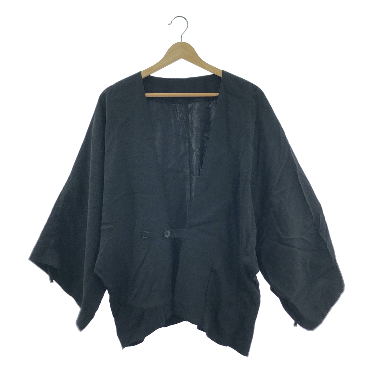 Y's / ワイズヨウジヤマモト レーヨン 変形 ノーカラー オーバージャケット