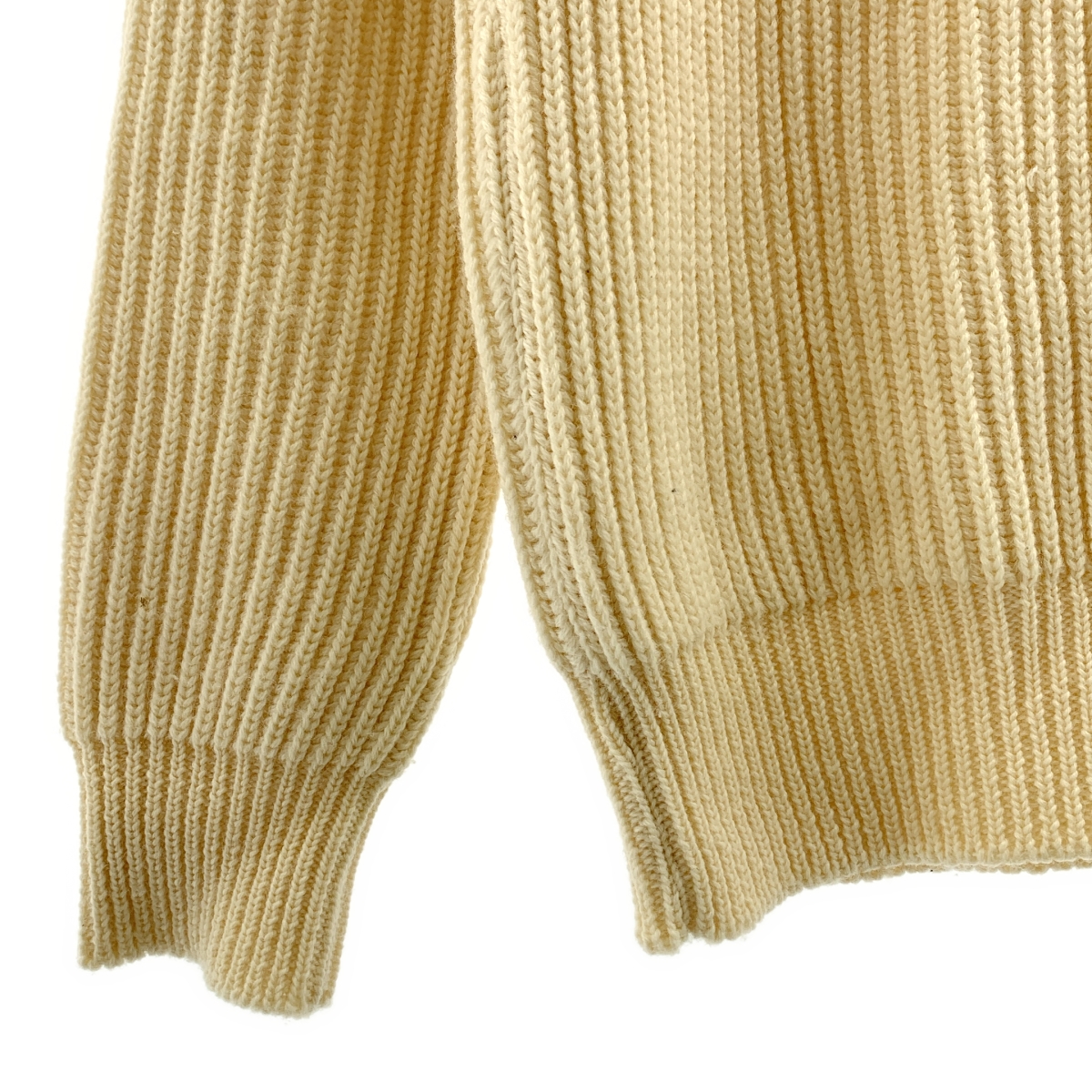 MAISON KITSUNE / メゾンキツネ ウール リブ ニット プルオーバー