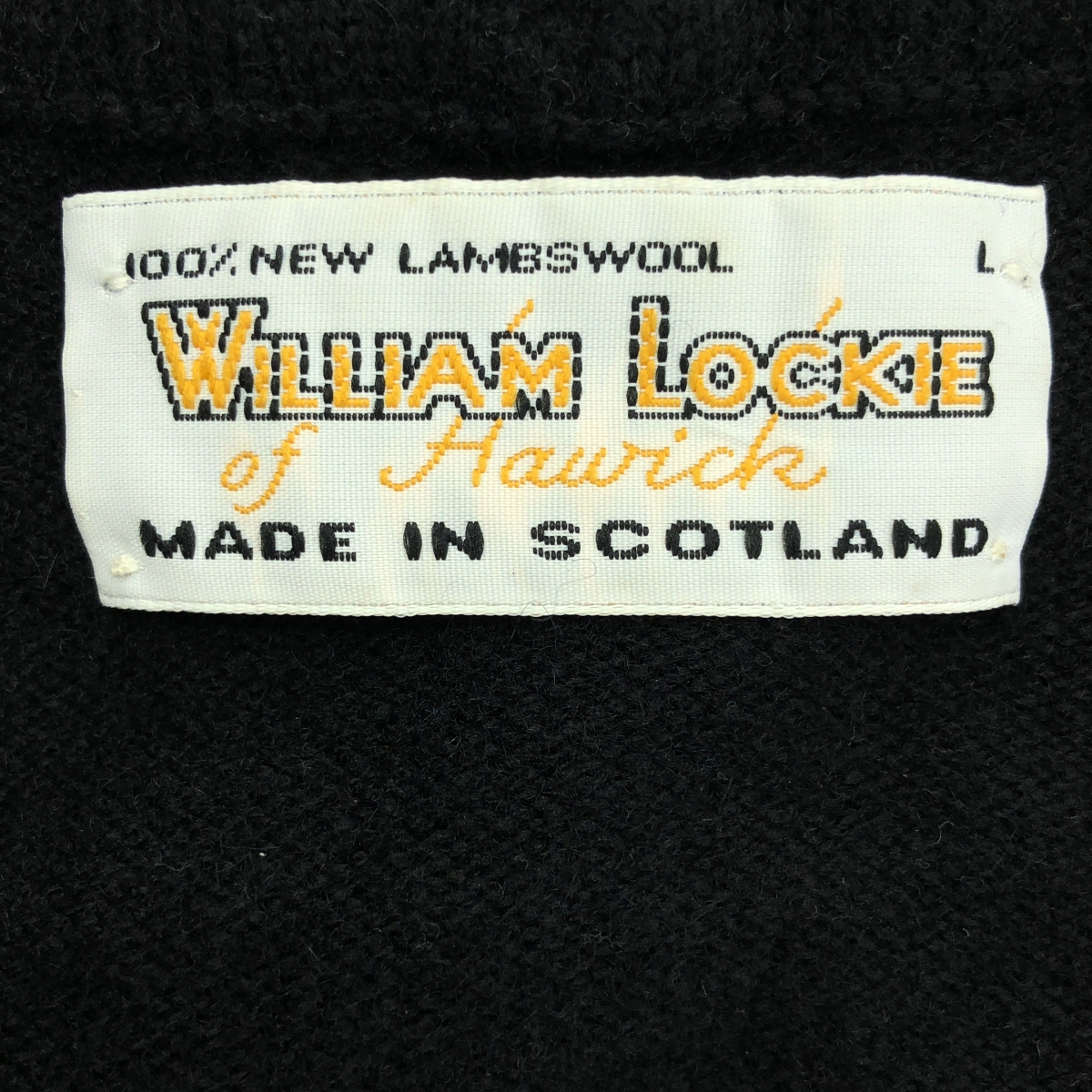 WILLIAM LOCKIE / ウィリアムロッキー ウール レザージップ ニット フーディ