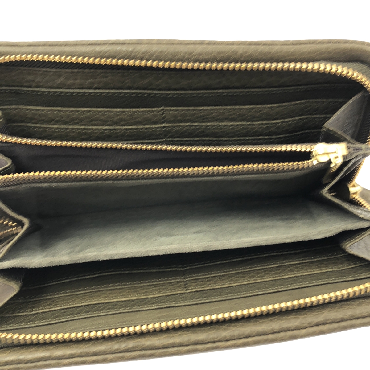 土屋鞄 / ツチヤカバン トーンオイルヌメ クッションファスナー 長財布