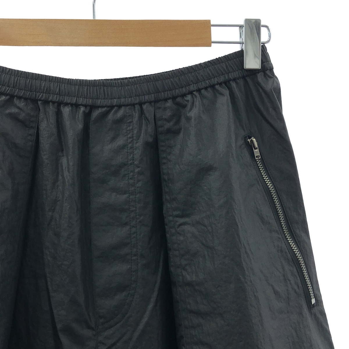 Curensology / カレンソロジー ナイロン ジップ カーゴパンツ