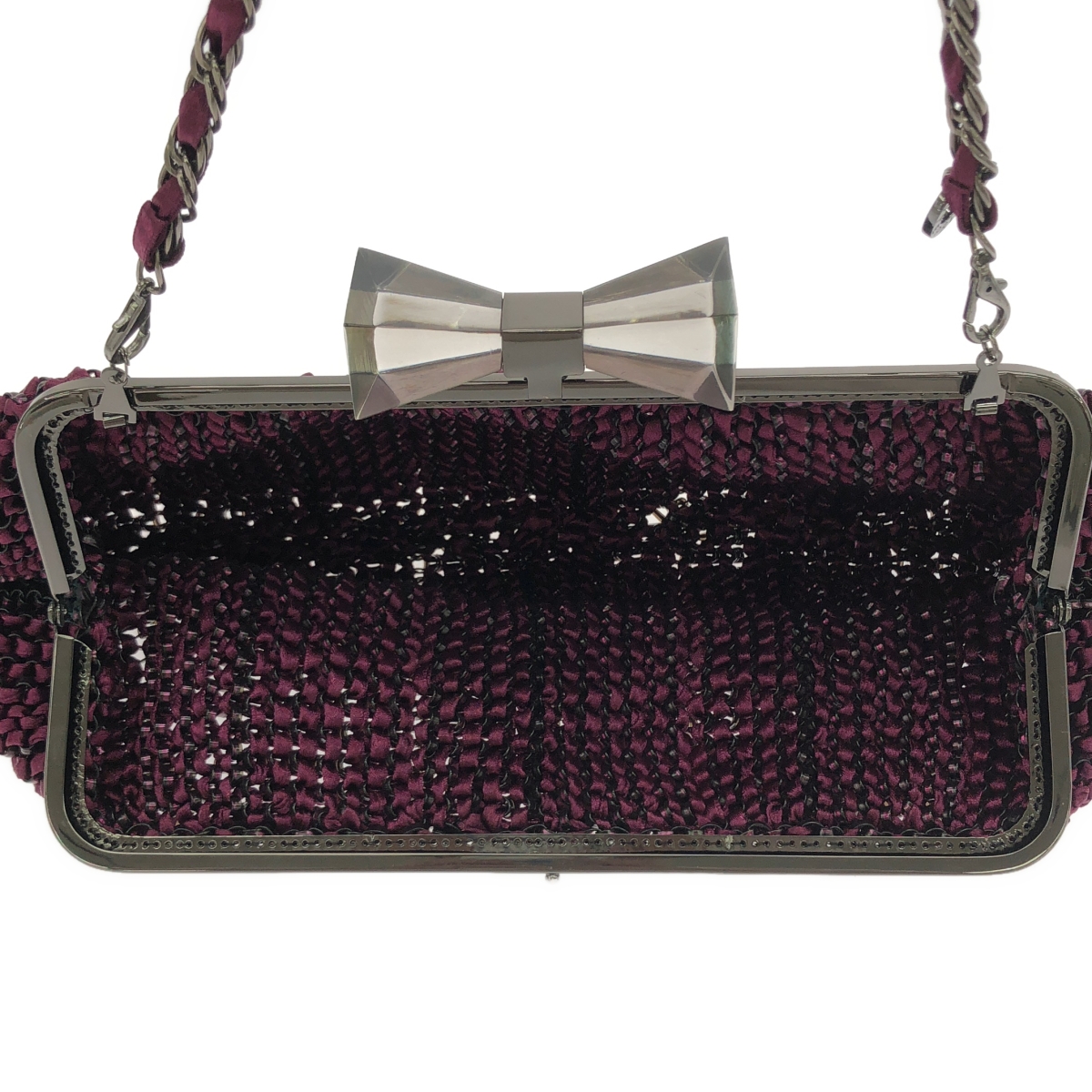 ANTEPRIMA / アンテプリマ 2way ショルダー付き がま口 ハンドバッグ