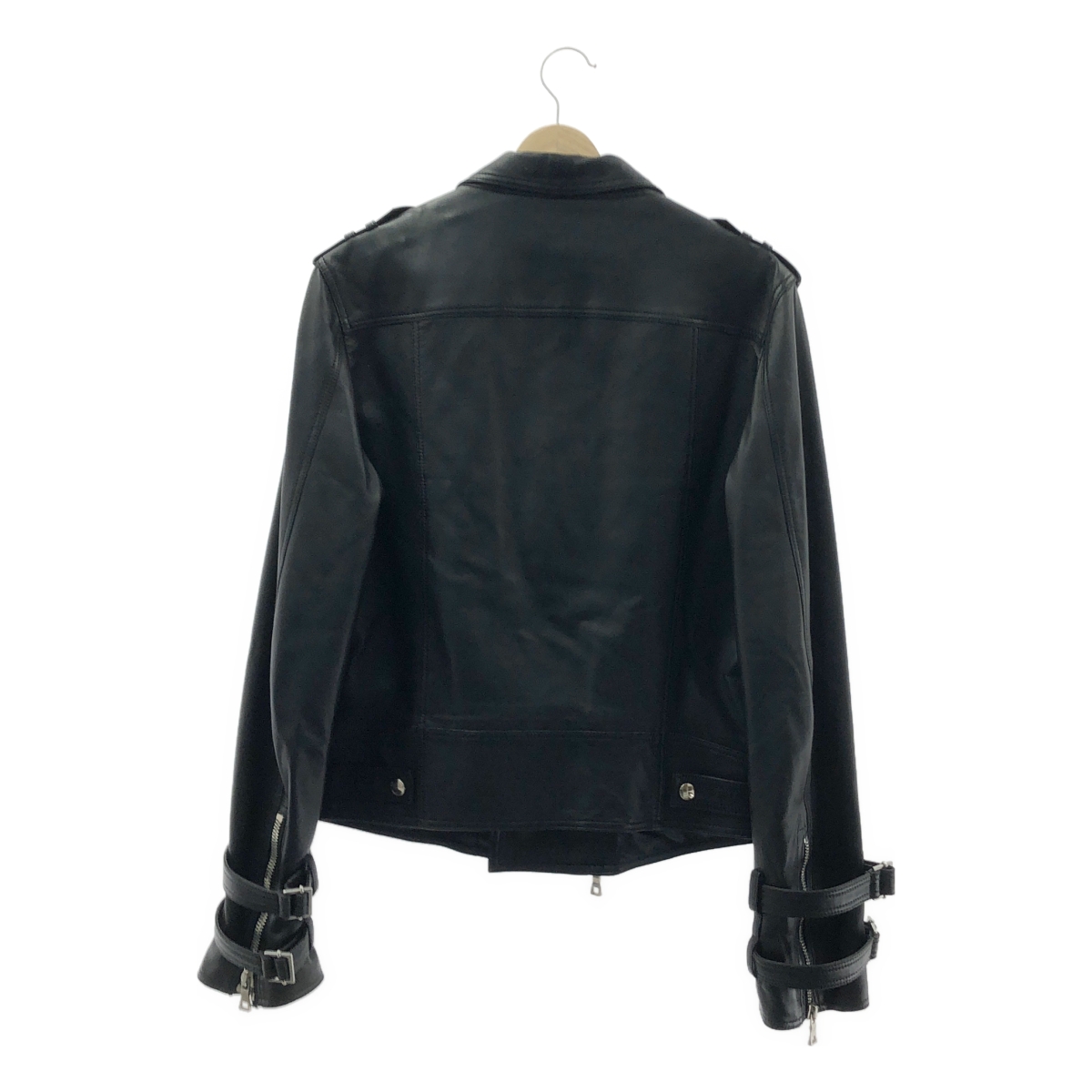 BALMAIN / バルマン レザー ライダース ジャケット / 総裏地