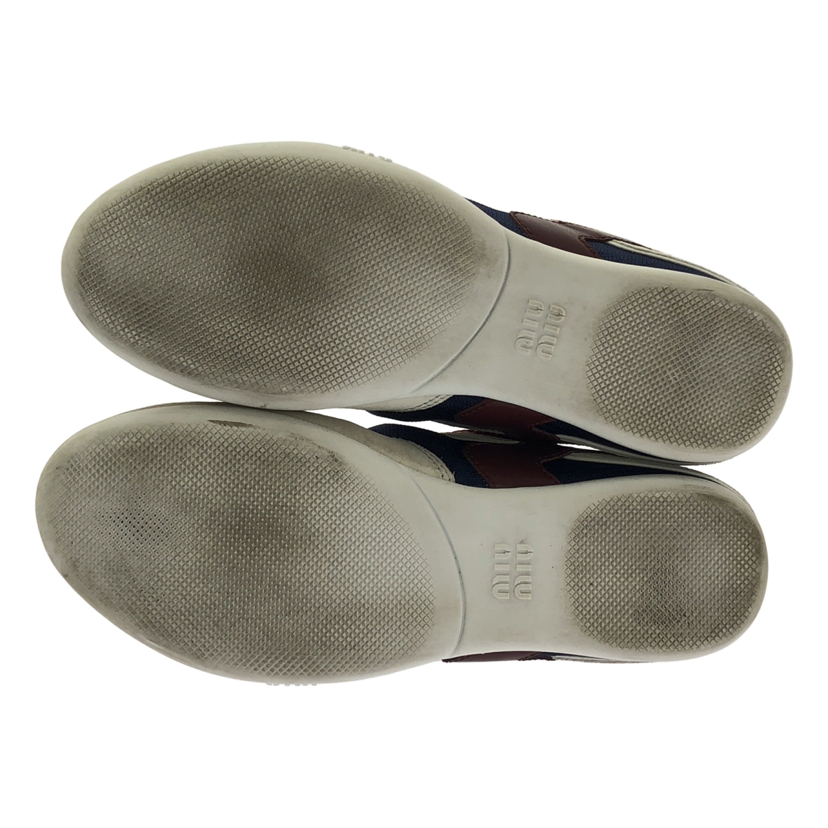 miu miu / ミュウミュウ ジムナジウム テクニカルファブリック×スエード スニーカー