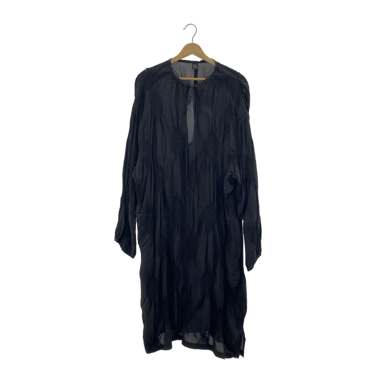 Y's / ワイズヨウジヤマモト オーバーシルエット ボリューム ポケット付き ドレス ワンピース