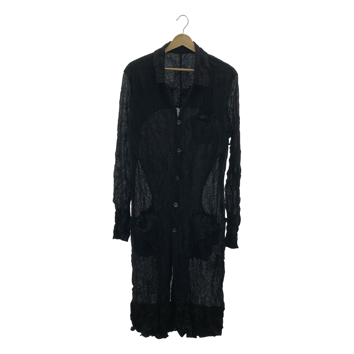 Y’s Red Labe / ワイズレッドレーベル ワッシャー メタルボタン シングルブレスト コート