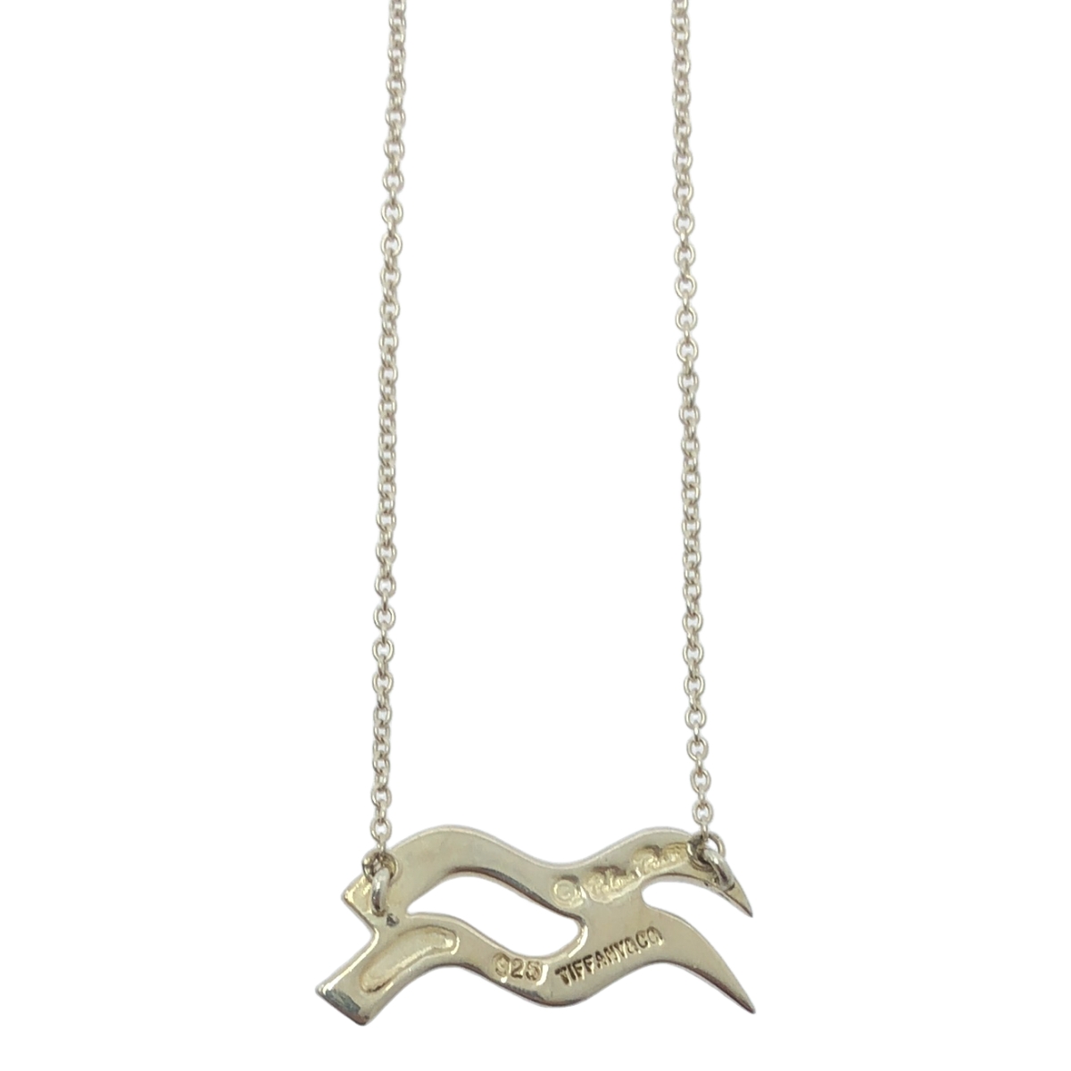 Tiffany & Co / ティファニー Paloma Picasso パロマ・ピカソ / 水瓶座 チェーン ネックレス シルバー925