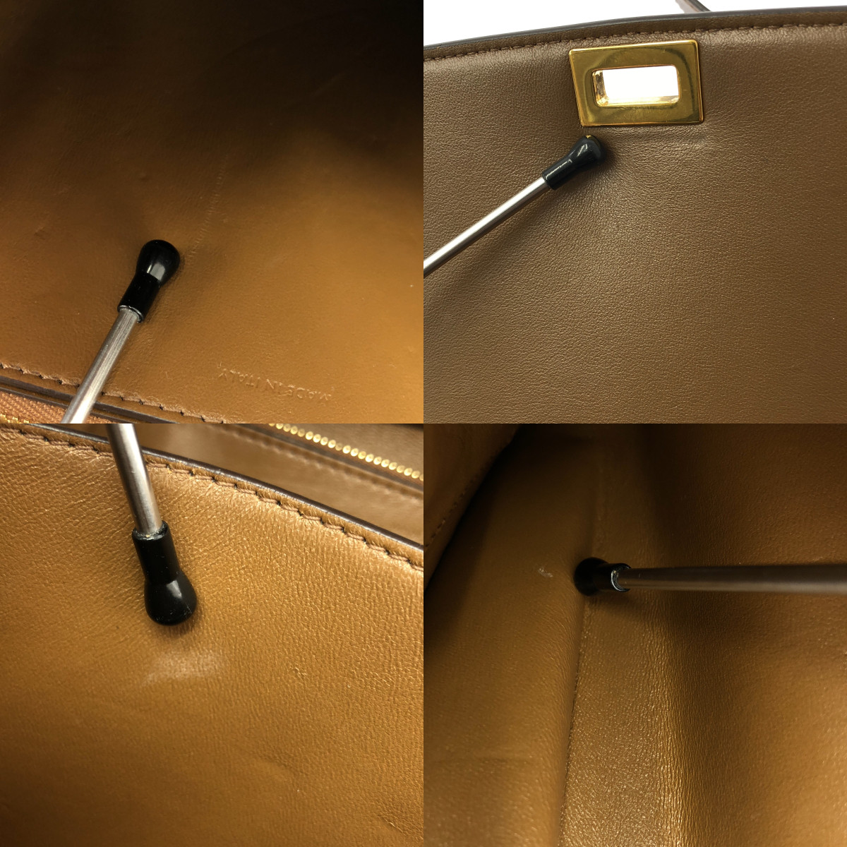 CELINE / セリーヌ CLASSIC BOX クラシックボックス ミディアム レザー ショルダーバッグ