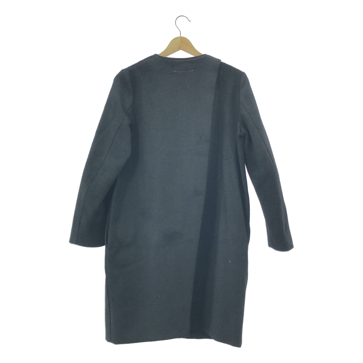 MM6 Maison Martin Margiela / エムエムシックスメゾンマルタンマルジェラ ダブルプレスド ウール カミシヤ ノーカラーコート