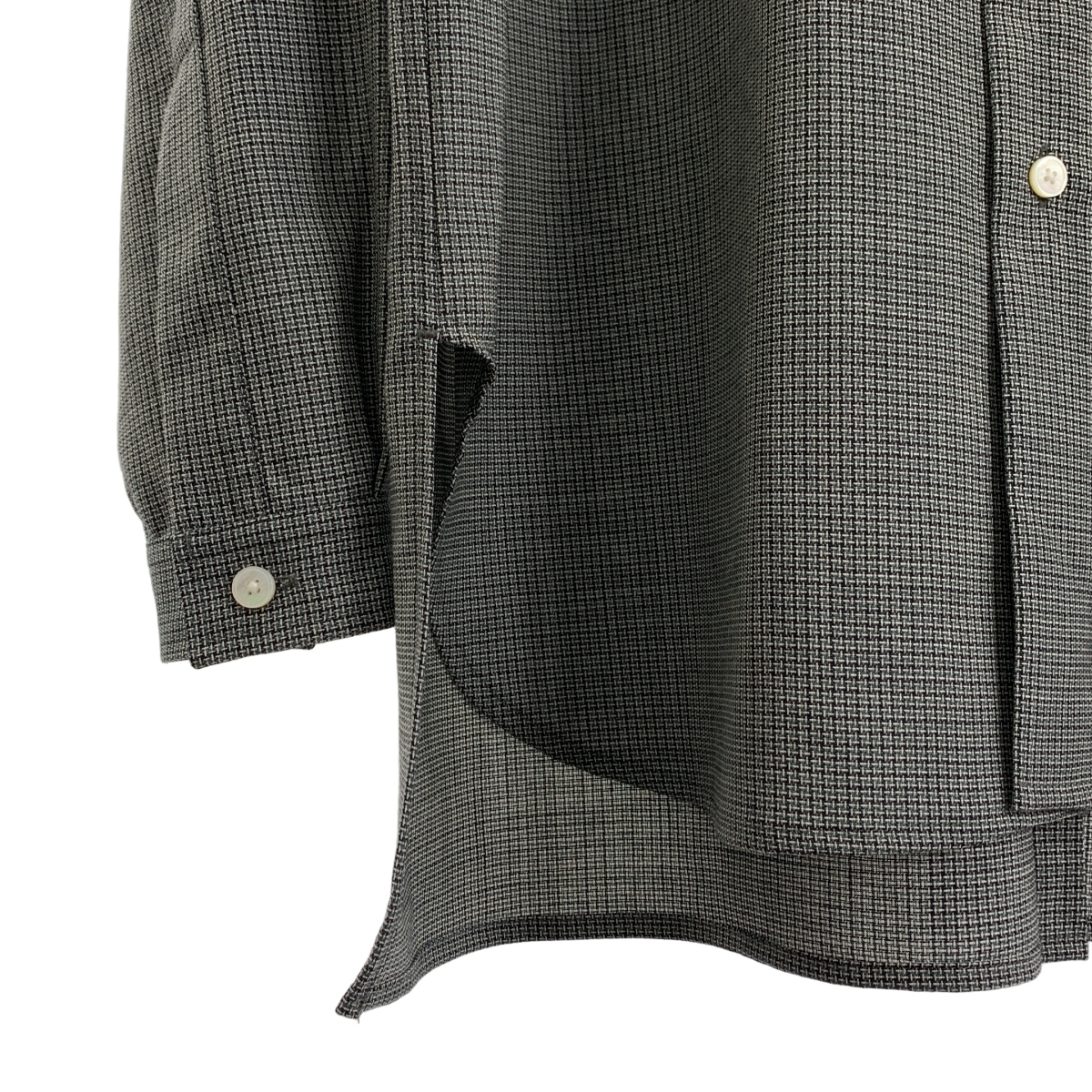 The CLASIK / ザ・クラシック CHECK OFFICER SHIRTS チェック オフィサーシャツ