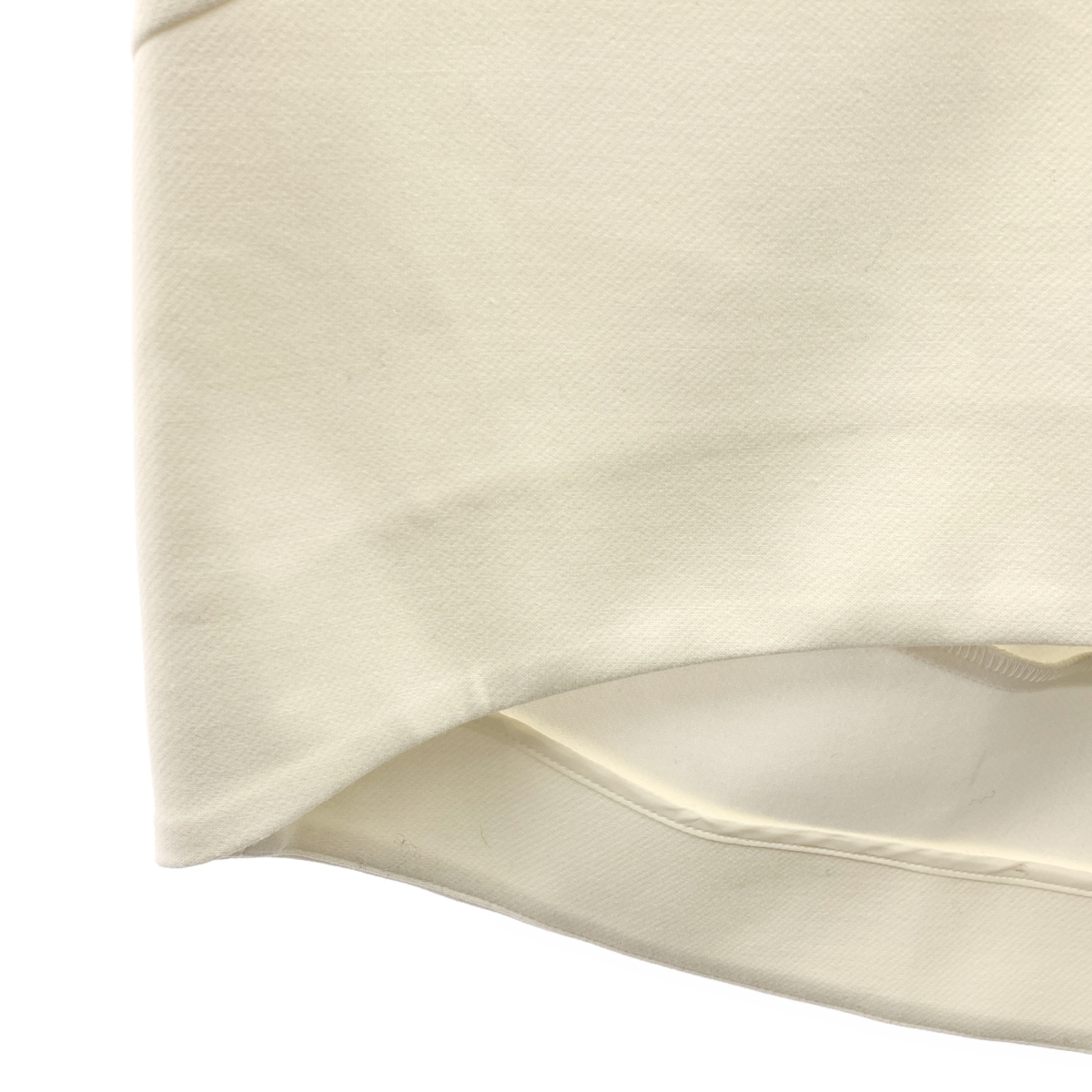 YOKO CHAN / ヨーコチャン パール スリット バックジップ ノースリーブ ブラウス