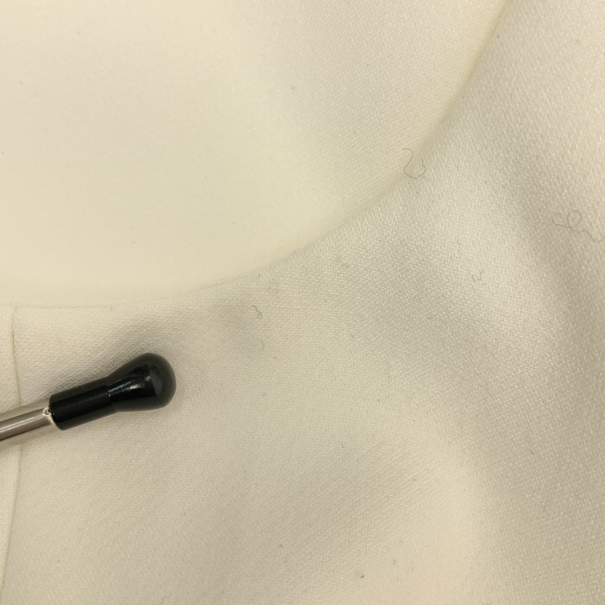 YOKO CHAN / ヨーコチャン パール スリット バックジップ ノースリーブ ブラウス