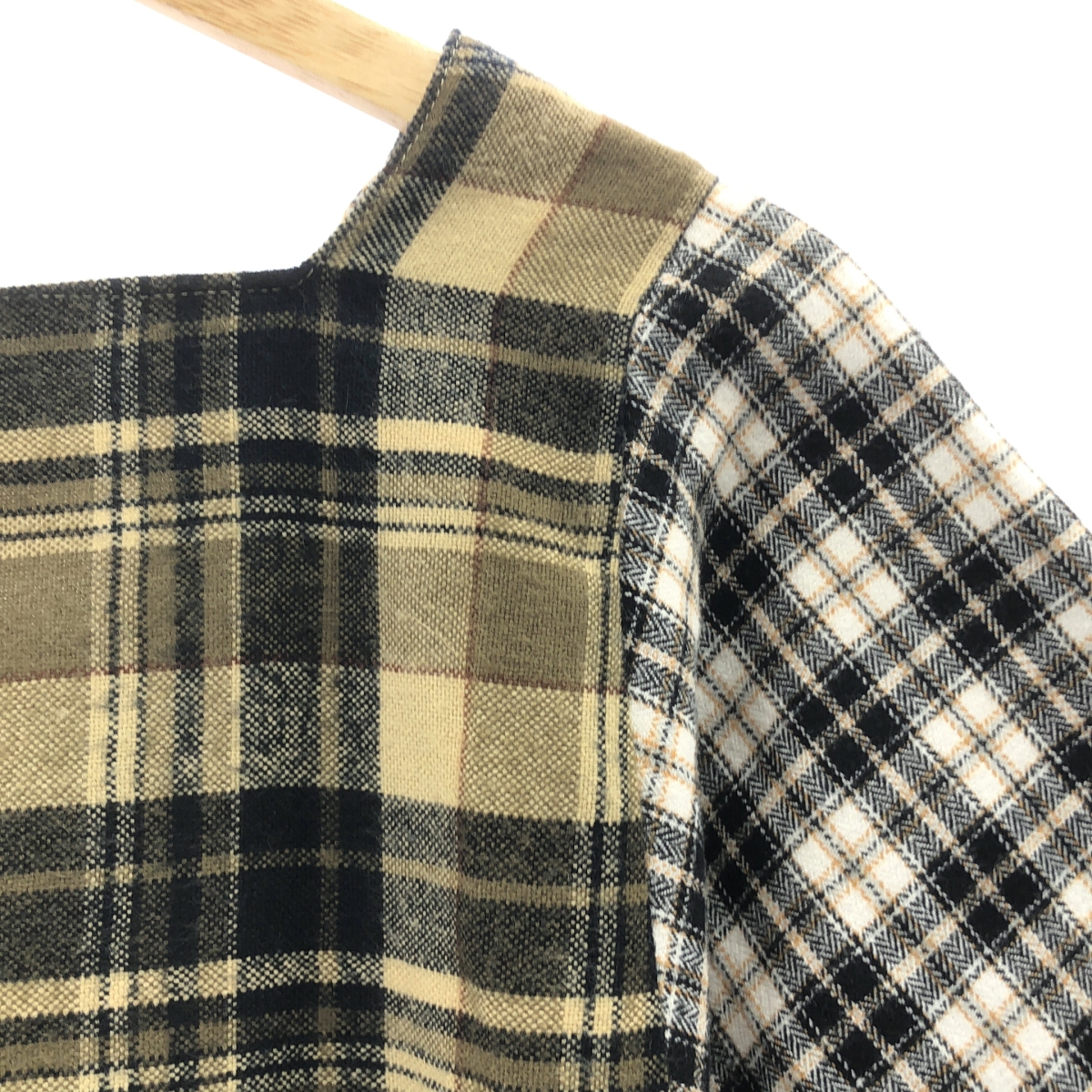 MALION vintage / マリオンヴィンテージ nell check top チェック シャツ トップス