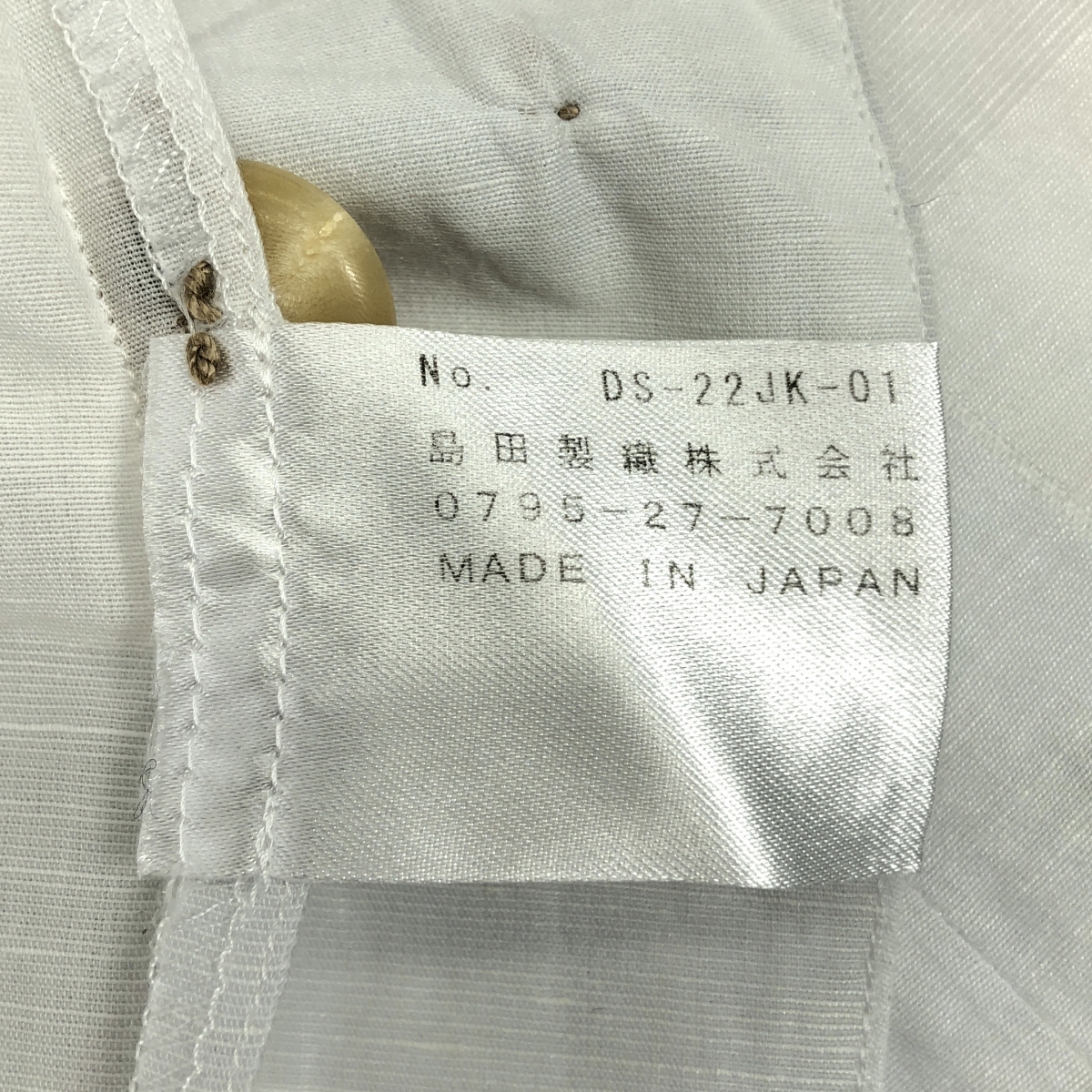 その他 コットンリネン 1B チェック ジャケット