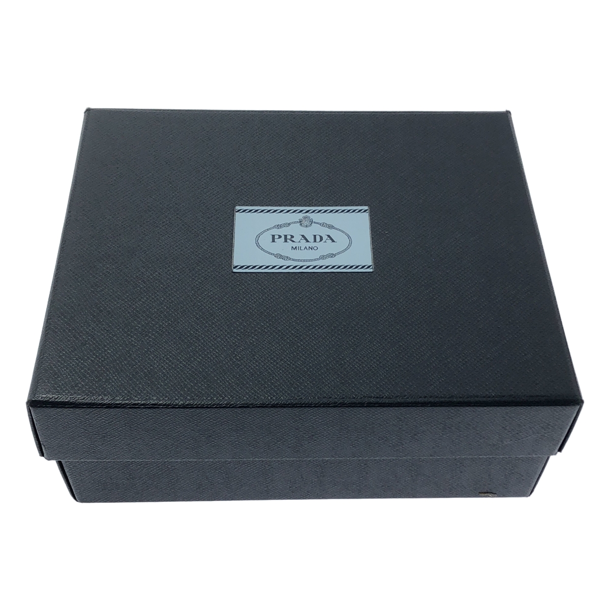 PRADA / プラダ ウール カシミヤ リブ マフラー