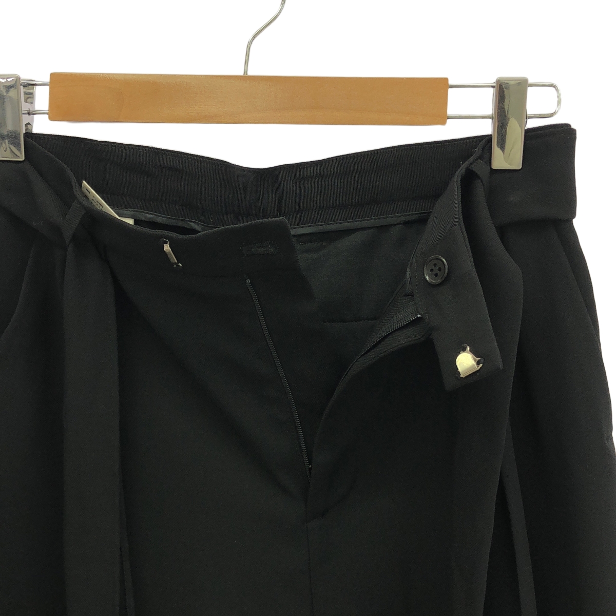 Tomoumi Ono / トモウミオノ ウール 2タック ワイドパンツ