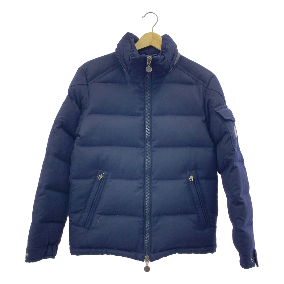 MONCLER / モンクレール MONTGENEVRE GIUBBOTTO モンジュネーブル ウール フーデッド ダウンジャケット